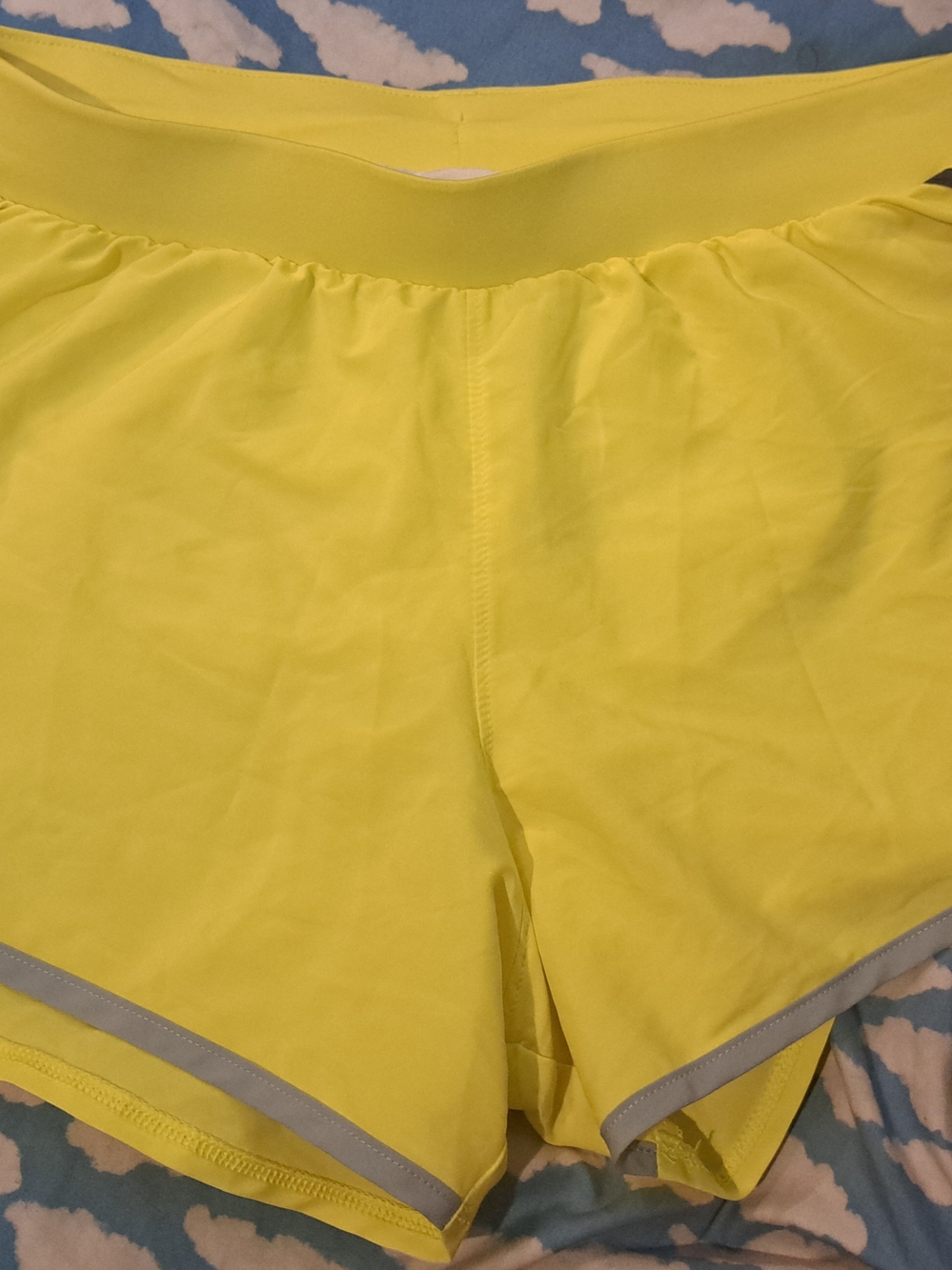 Under Armour Women’s Bright Yellow Running Shorts